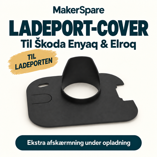 Samlet ladeport-cover til Škoda Enyaq & Elroq