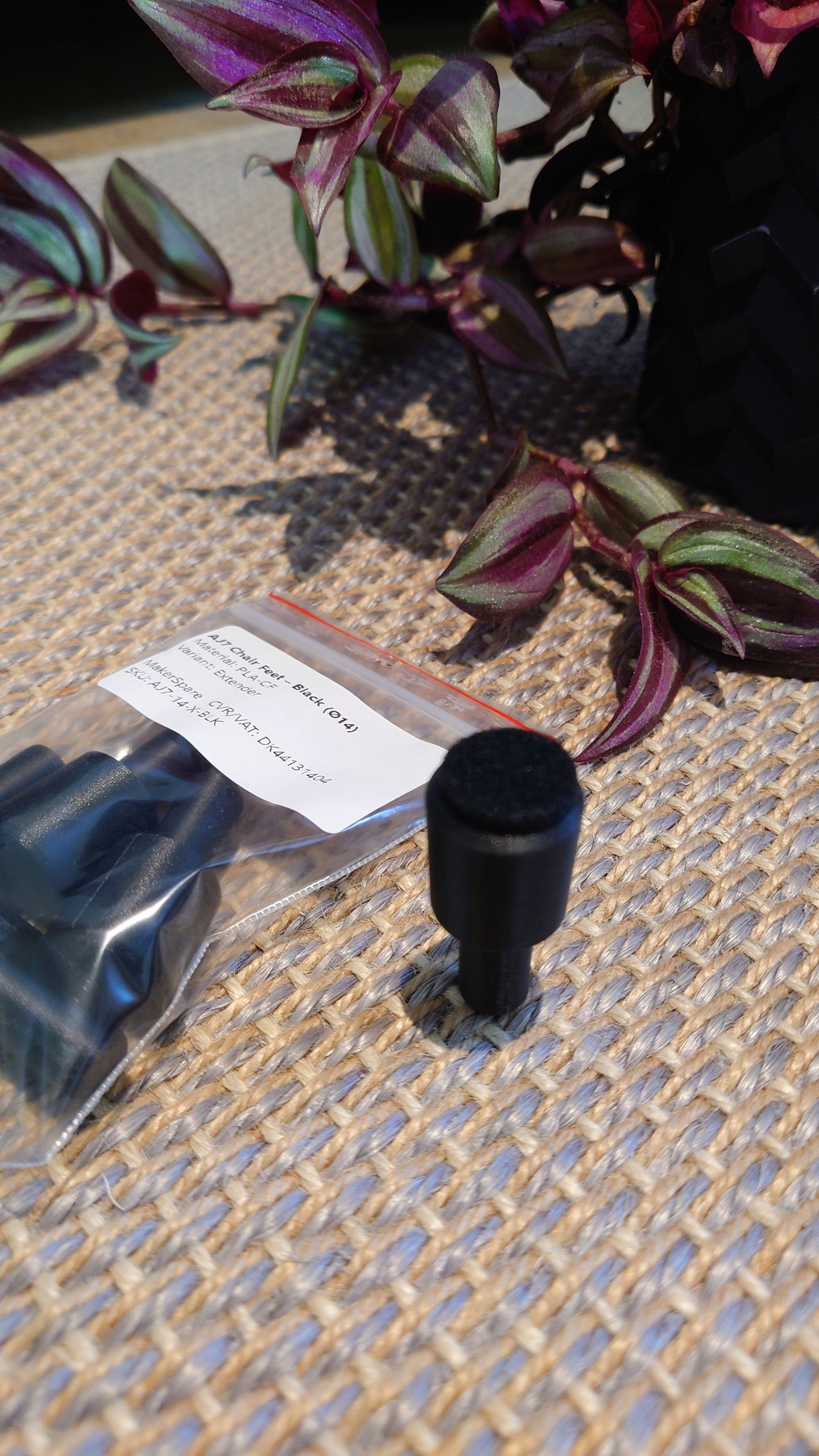 Forhøjer-dupper til stoleben – Arne Jacobsen (7’er stol & Myren)